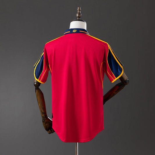 Spain Jersey 2000 Home Retro Football Kit