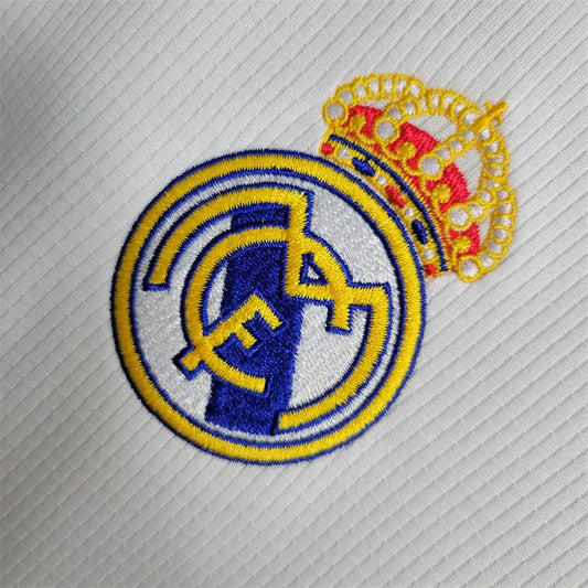 Real Madrid Jersey Home Kit 2019 2020 Retro Long Sleeves