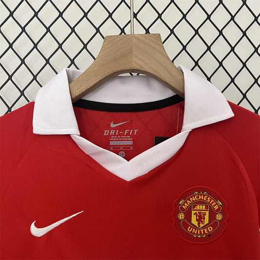 Retro Kids Manchester United Home Jersey 10/11