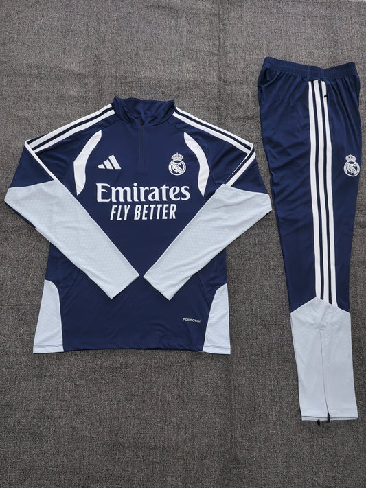 Kids Real Madrid Training Tracksuits 2026-2027 Football Kit Soccer Jersey