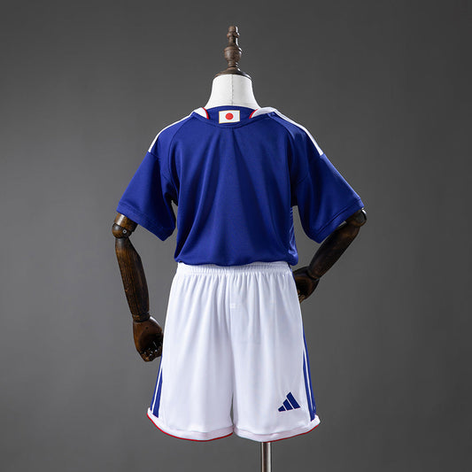 Kids Japan Home Jersey 2026 World Cup Football Kit Soccer Shirt
