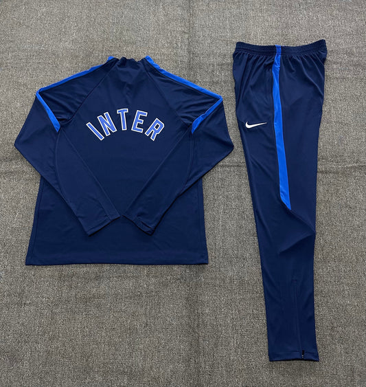 Kids Inter Milan Training Tracksuits 2026-2027 Football Kit Soccer Jersey