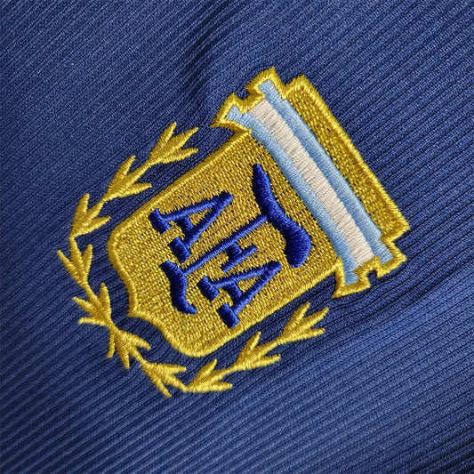 Argentina Retro Jersey 1998 Away Football Jersey Soccer Shirt