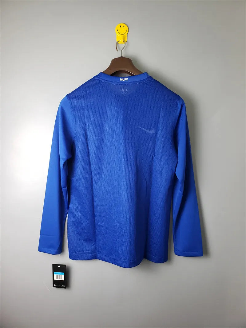 Retro Manchester United Jersey 2008-09 Third Long Sleeves Football Kit Soccer Shirt