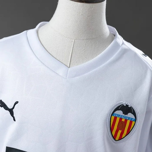 Kids Valencia Jersey 2025/26 Home Football Kit
