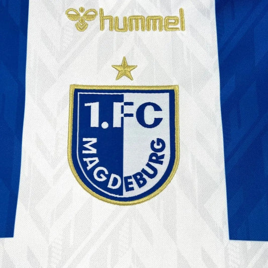 1. FC Magdeburg Jersey 25/26 Commemorative Football Kit Soccer Jersey