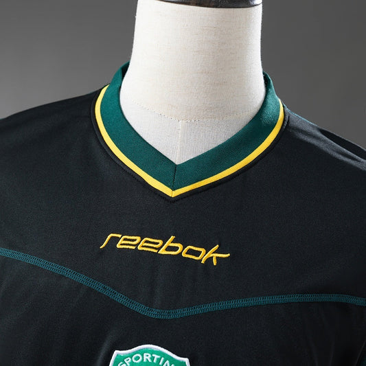 Sporting CP Jersey 2002-03 Away Retro Football Kit Soccer Shirt