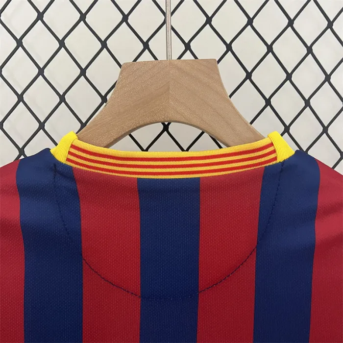 Retro Kids Barcelona Home Jersey 13/14