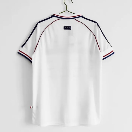 France Jersey Away Kit 1998 Retro Football Team Soccer Shirt