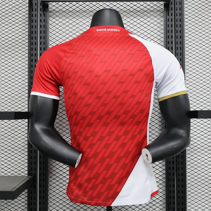 Monaco Jersey Home Kit 2024 Player Version