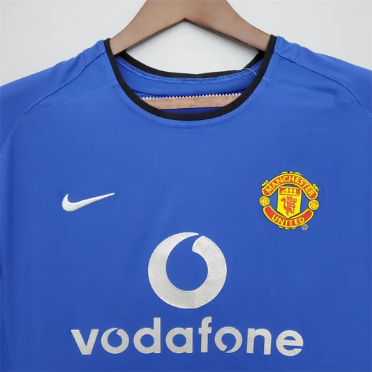 Manchester United Jersey Third Kit 2002/04 retro Football Team Soccer shirt