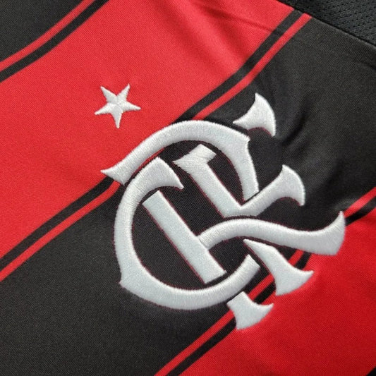 kids flamengo jersey 25/26 home football kit soccer jersey