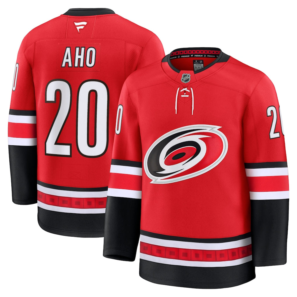 Sebastian Aho Carolina Hurricanes Alternate Premium Jersey - Red