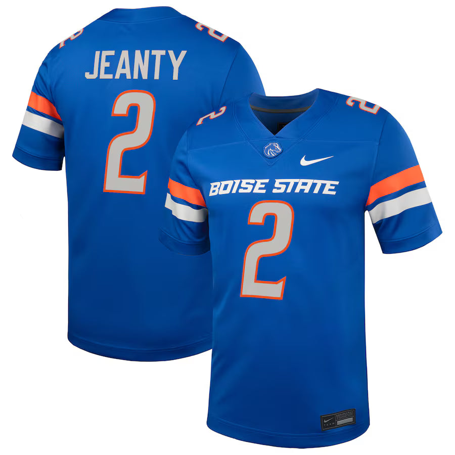 Ashton Jeanty Boise State Broncos Jersey - Royal Blue