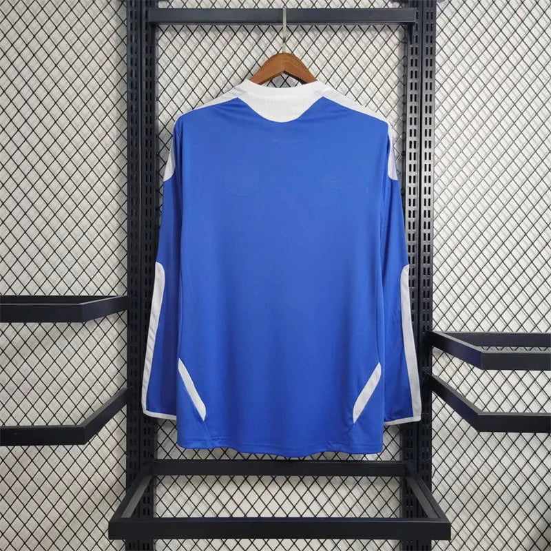 Chelsea Jersey Home Kit 2011 2012 Retro Long Sleeves Football Team Soccer Shirt