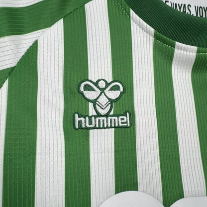 Kids Real Betis Jersey 25/26 League Final Special Football Kit Soccer Jersey