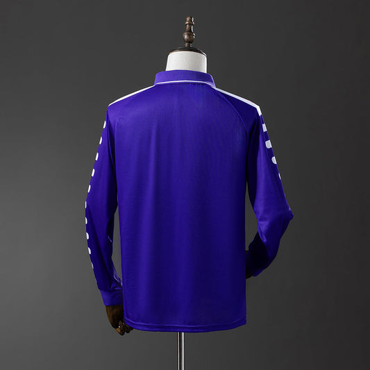 Fiorentina Jersey 1998 Retro Home Football Kit Long Sleeves