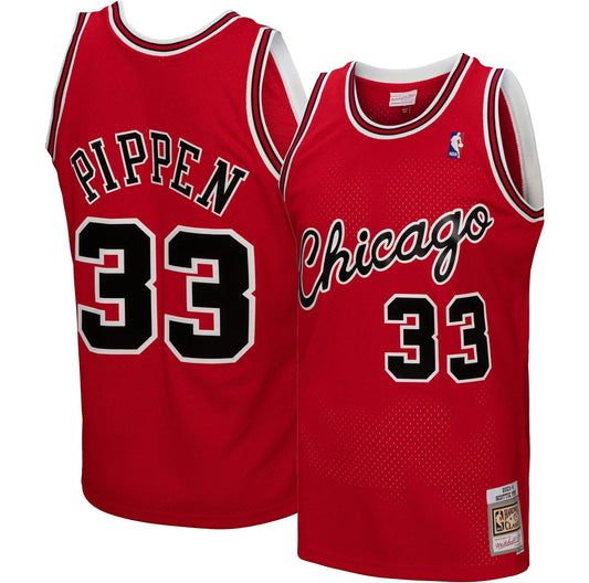 Scottie Pippen Chicago Bulls 2003/04 Hardwood Classics Jersey - Red