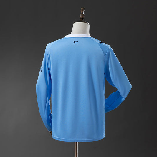 Manchester City Jersey 25/26 Home Football Kit Long Sleeves