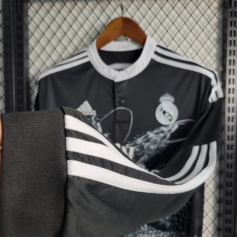 Real Madrid Jersey Third Kit 2014 2015 Retro Long Sleeves