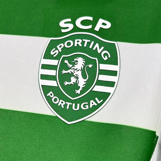 Sporting CP Jersey 25/26 Home Football Kit Soccer Jersey