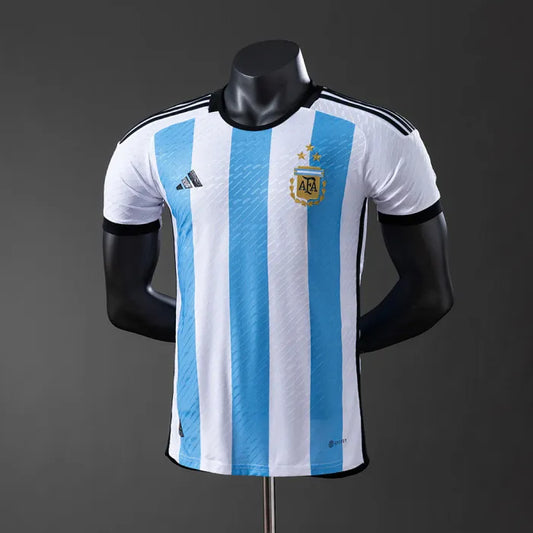 Argentina Jersey 2022 World Cup Home Kit Player Version