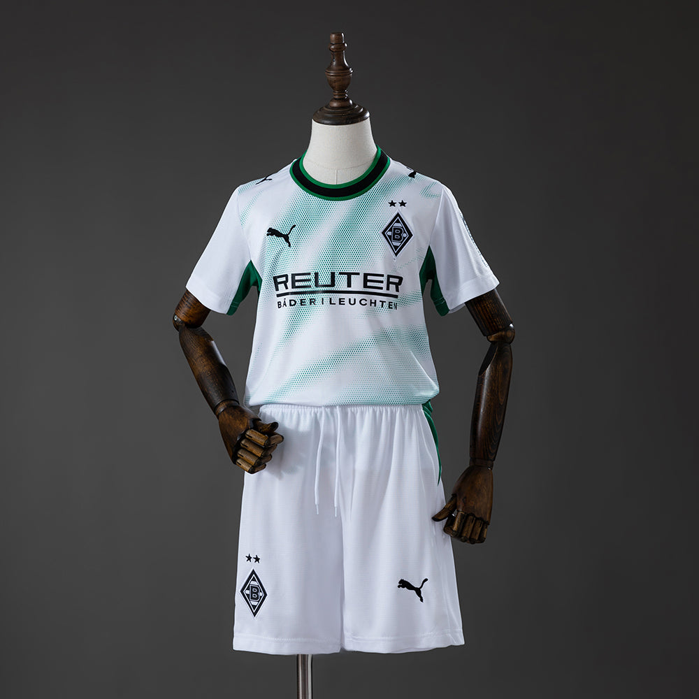 Kids Mönchengladbach Home Jersey 2026-2027 Football Kit Soccer Shirt