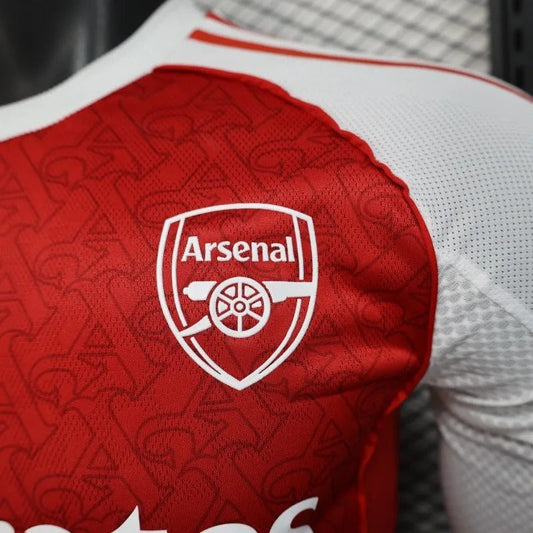 Player Version Arsenal Jersey 25/26 Home Long Sleeves Football Kit Soccer Jersey
