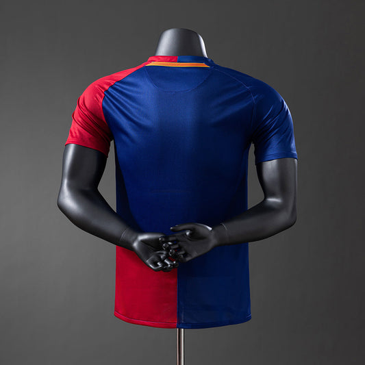 Barcelona Jersey 2008-09 Home Retro Kit Player Version
