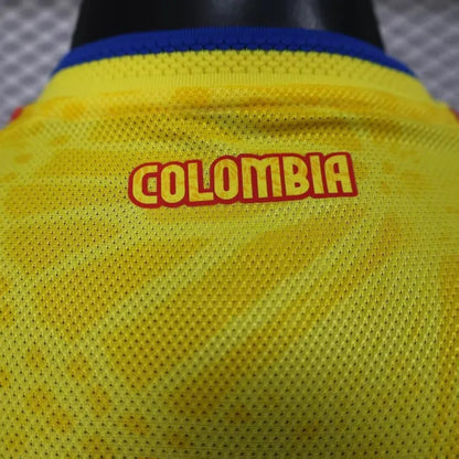 Player Version Colombia Jersey 2026 World Cup Football Kit Soccer Jersey