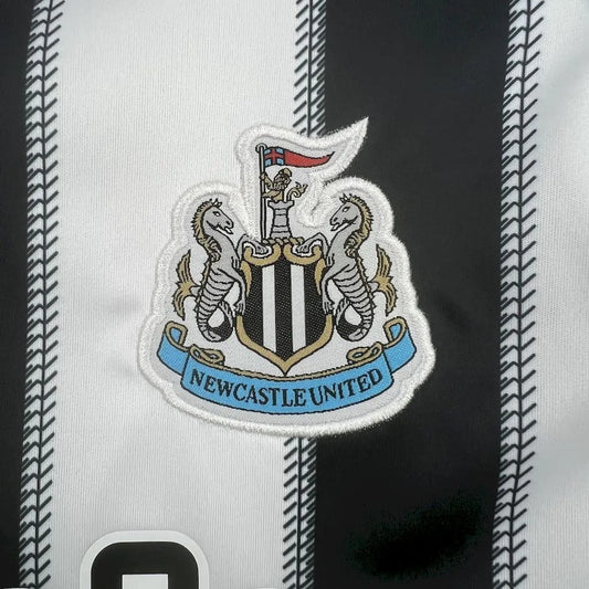 Kids Newcastle United Jersey 25/26 Home Football Kit Soccer Jersey