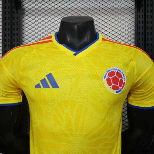 Player Version Colombia Jersey 2026 World Cup Football Kit Soccer Jersey