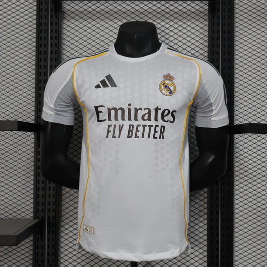 Player Version Real Madrid Jersey 25/26 Home Football Kit Soccer Shirt