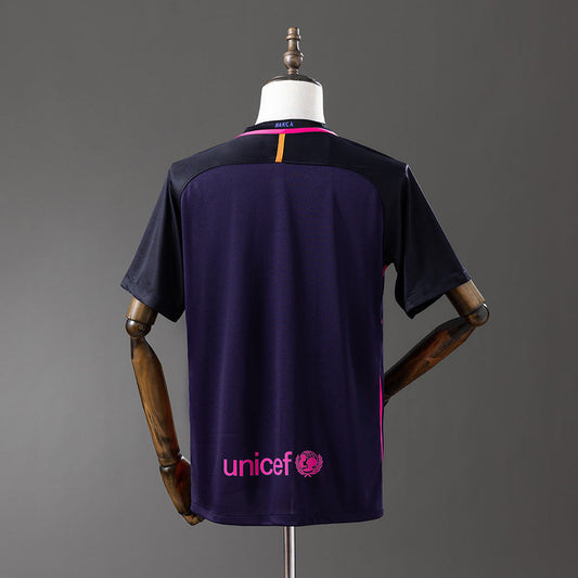 Barcelona Jersey 2016/17 Away Retro Football Kit