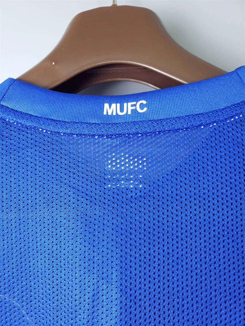 Retro Manchester United Jersey 2008-09 Third Long Sleeves Football Kit Soccer Shirt