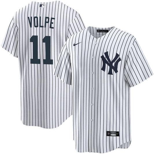 Anthony Volpe New York Yankees Home Jersey - White