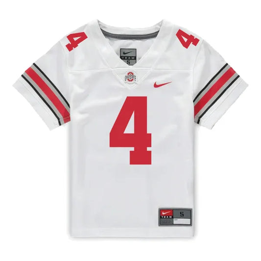 Jeremiah Smith Ohio State Buckeyes Jersey – White