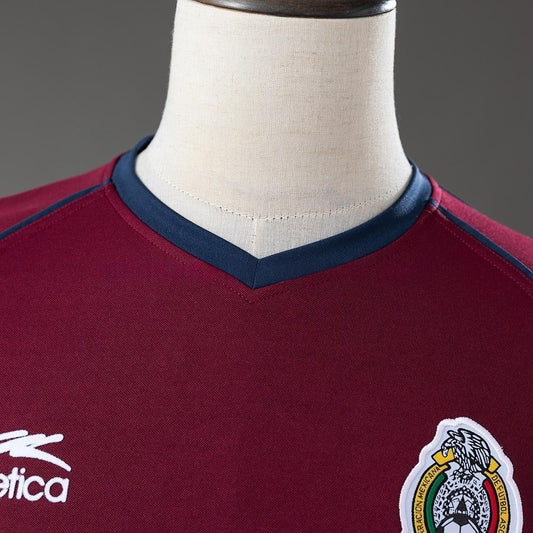 Mexico Third Jersey 2002 Retro Football Kit Soccer Shirt