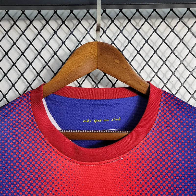 Barcelona Jersey Home kit 2012 2013 Retro Long Sleeves