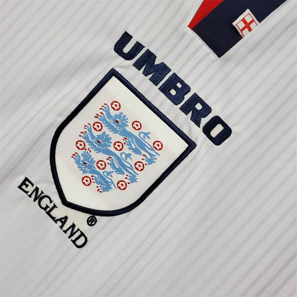 England Jersey Home kit 1998 Retro Long Sleeves