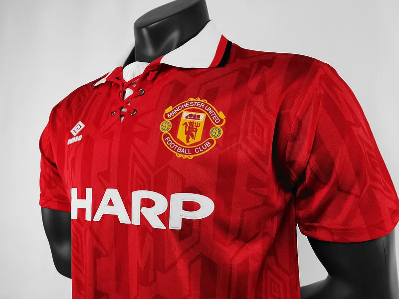 Manchester United Retro Jersey 1992/94 Home Football Jersey Soccer Shirt