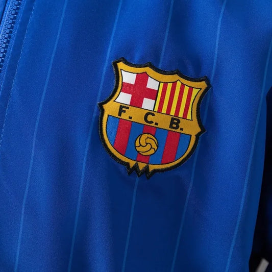 Barcelona Windbreaker 2025/26 Blue Football Kit Soccer Jersey