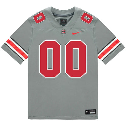 Custom Ohio States Buckeyes Jersey - Grey