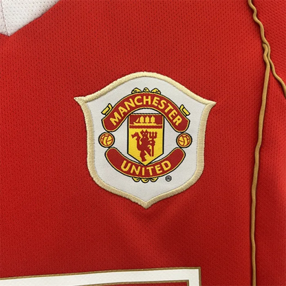 Retro Kids Manchester United Home Jersey 06/07