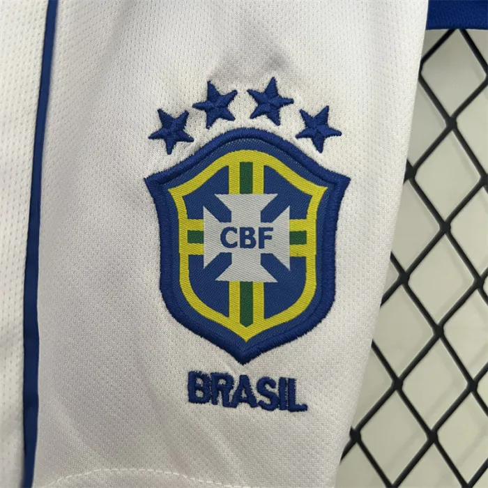 Retro Kids Brazil Away Jersey 2002