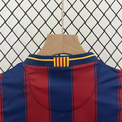 Retro Kids Barcelona Home Jersey 09/10