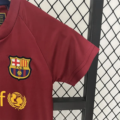 Retro Kids Barcelona Home Jersey 08/09