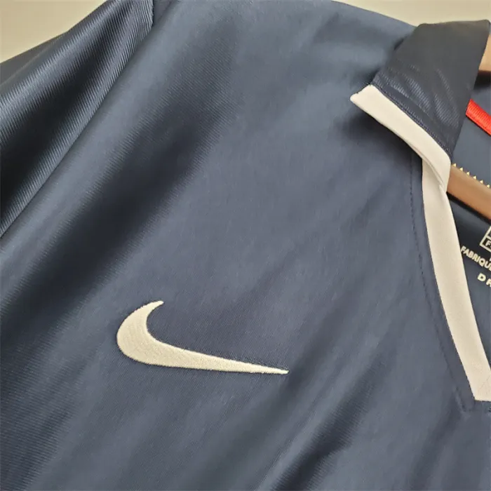 Paris PSG Jersey Home kit 2001/02 Retro Football Team Soccer Shirt