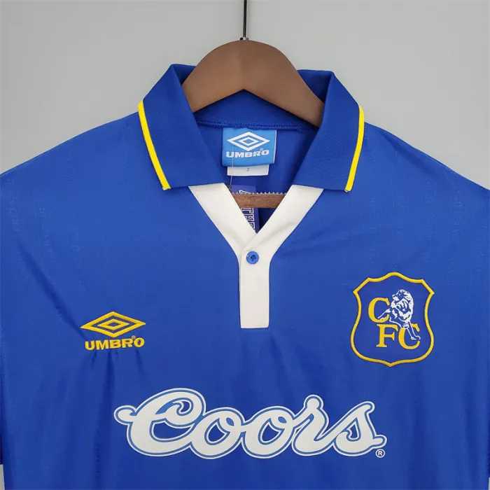 Chelsea Jersey Home Kit 1995/97 Retro Football Team Soccer Shirt