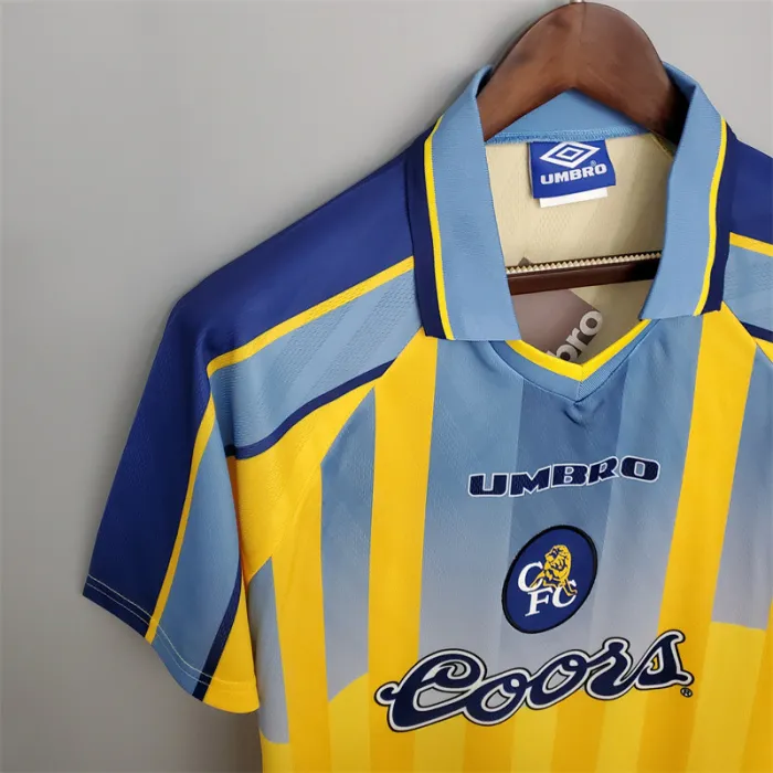 Chelsea Jersey Away Kit 1995/97 Retro Football Team Soccer Shirt